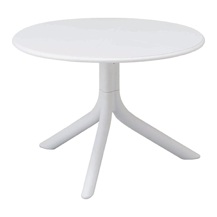 スプリッツ　サイドテーブル（ホワイト）　NAR-LT01W